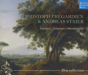 Schubert, Schumann, Mendelssohn : Schöne Müllerin - Schiller Heine Goethe - Prégardien, Staier