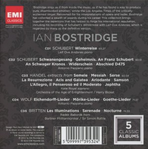 Ian bostridge-five in one -ltd- - Afbeelding 2