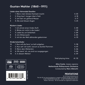 Mahler song cycles - Afbeelding 2