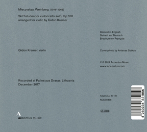 Weinberg 24 Preludes Kremer - Afbeelding 2